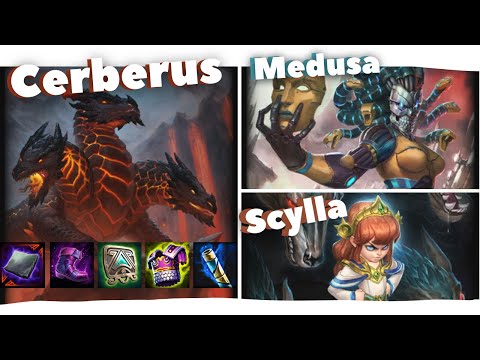 SMITE RANKED JOUST GRIND TO DIAMOND: CERBERUS | PICK CERB TO COUNTER HEALING!
