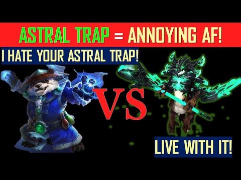 Storm Spirit vs Outworld Devourer - Astral Trap = Annoying AF!