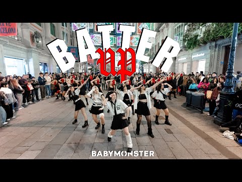 [KPOP IN PUBLIC] BABYMONSTER (베이비몬스터) _ BATTER UP | Dance Cover by EST CREW from Barcelona