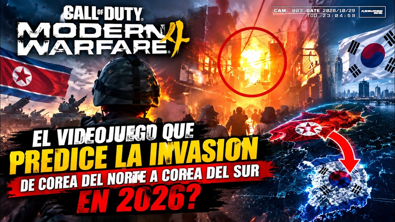 EL VIDEOJUEGO QUE PREDICE LA INVASIÓN DE COREA DEL NORTE A COREA DEL SUR EN 2026?