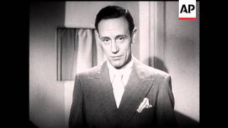 RED CROSS APPEAL BY LESLIE HOWARD - SOUND video