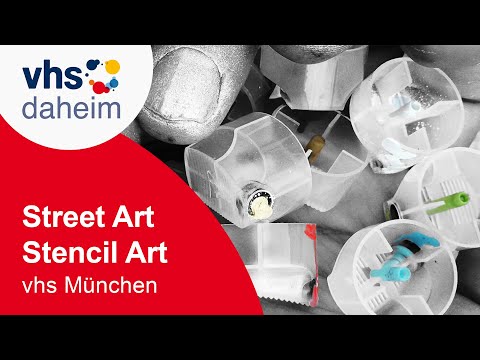 Street Art - Stencil Art, vhs München