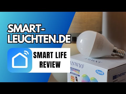 ANWIO Alexa Smart Glühbirnen E14 im Test - Smart-Leuchten.de Review