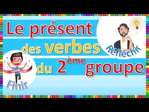 The present tense of 2nd group verbs