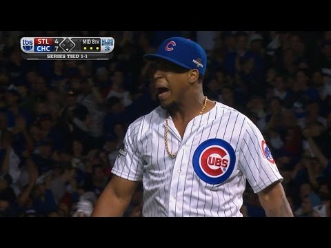 STL@CHC Gm3: Strop fans two in 8th, keeps Cubs ahead