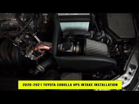 2020-2022 TOYOTA COROLLA 1.8L HPS INTAKE INSTALLATION