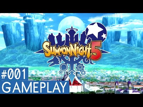 Summon Night 5 PS Vita Gameplay #1 Prologue (First Dream, The Beginning)