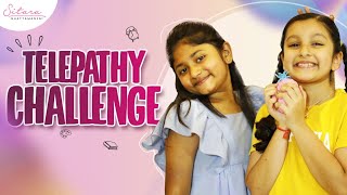 Aadya & Sitara Telepathy Challenge | Reading Each Others Mind | Aadya VS Sitara