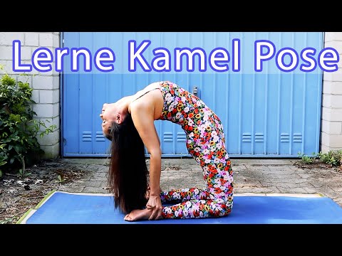 Lerne das Kamel ~ Yoga Schritt für Schritt | Innere Unruhe loswerden🍀 Wirkung Ustrasana 🐫 Halschakra