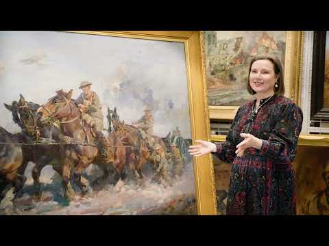 Bringing up the guns by Septimus Power