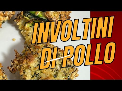 Involtini di pollo ripieni di zucchine