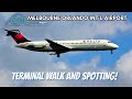 4K PLANE SPOTTING MELBOURNE ORLANDO INT L AIRPORT Aviation Planespotting New 9 09 23