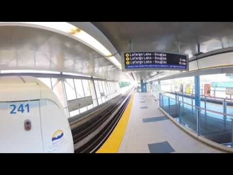 Burnaby - Skytrain - Millennium - Production Way-University - Platform