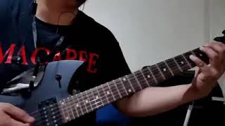 White Hen Decapitator - Macabre Rhythm Guitar Cover Playthrough Attempt