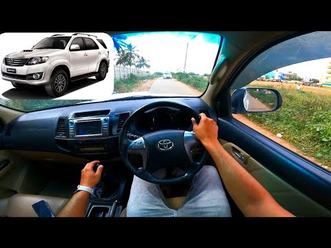 Old Toyota Fortuner 3.0L 2wd/diesel manual 2014 model/drive POV/overview