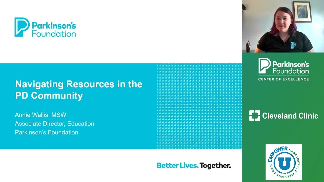 Navigating Resources in the Parkinson's Disease Community | EMPOWER U® Program 2020