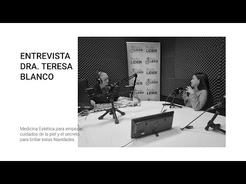 Entrevista a la Dra. Teresa Blanco en Radio Líder Santiago