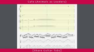 [Share Guitar Tabs] Cafo (Animals as Leaders) HD 1080p