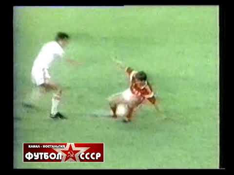 1988 Czechoslovakia (team of clubs) - USSR (team of clubs) 2-1 Friendly football match