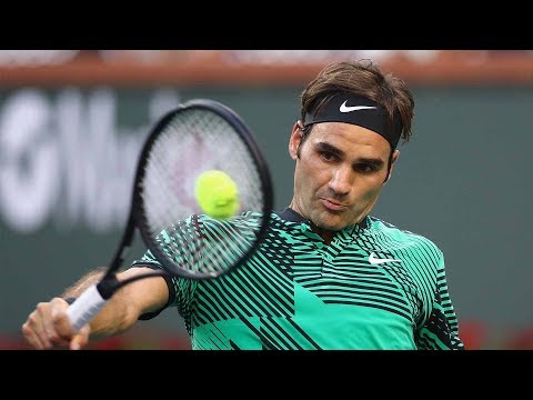 Roger Federer - Top 10 Backhand Return Winners of 2017