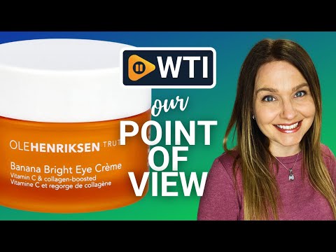 HIKARU OLEHENRIKSEN Ole Henriksen Banana Bright Eye Crème 0.5 fl oz/ 15 mL 0.5 Fl Oz (Pack of 1) - WTI product video review