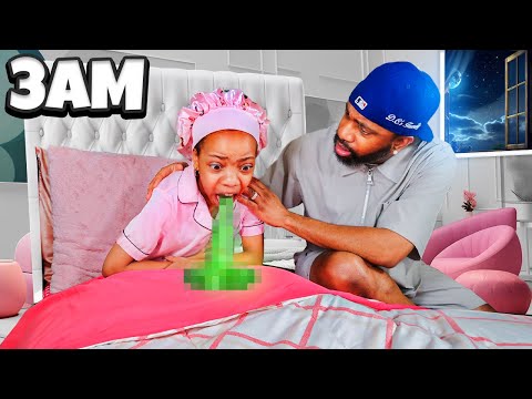 Daughter THROWS UP At 3am, She’s SICK!