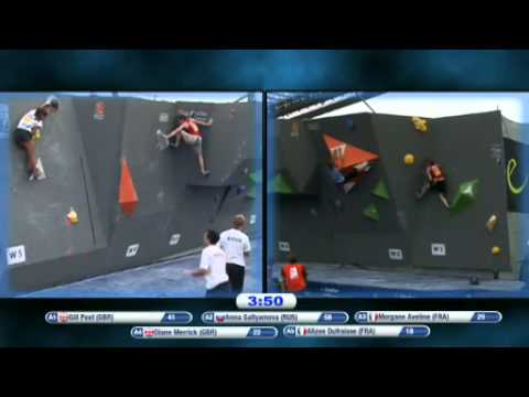 Climbing World Cup 2011 Boulder Munich, GER - Women's Qualifications