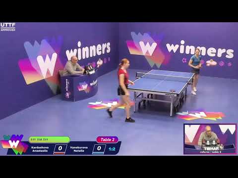 Winners League 23.10.21 Kardashova Anastasiia - Vynokurova Natalia 13:00