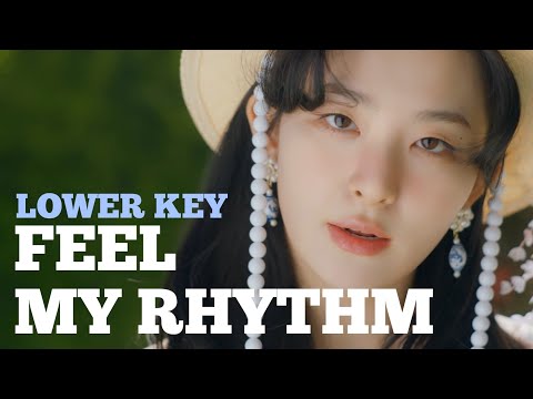 [KARAOKE] Feel My Rhythm - Red Velvet (Lower Key) | Forever YOUNG