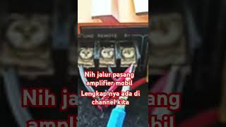Download lagu cara memasang jalur kabel power amplifier mobil #amplifier #subwoofer #speaker #miniatur mp3