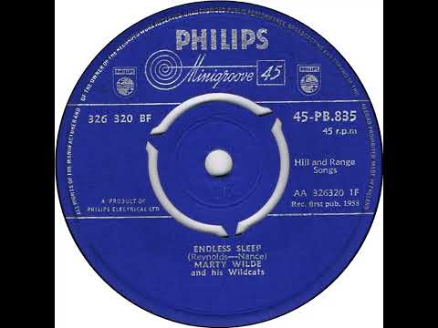 UK New Entry 1958 (107) Marty Wilde & His Wildcats - Endless Sleep
