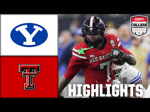 Big 12 Championship: BYU Cougars vs. Texas Tech Red Raiders | Full Game Highlights | ESPN CFB