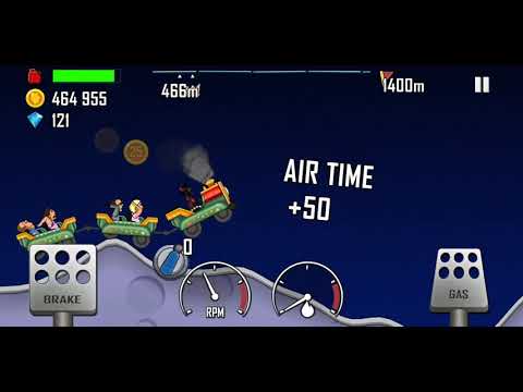 Hill Climb Racing Gameplay 199 (Moon)