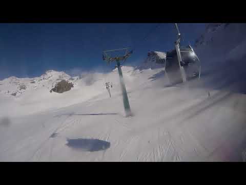 Risalita integrale cabinovia Leitner "Gabiet-Passo dei salati" Gressoney (AO)