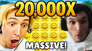 BIGGEST STREAMER SLOT WINS OF THE DAY! #11 | Trainwreckstv, Yassuo, Xposed & xQc!