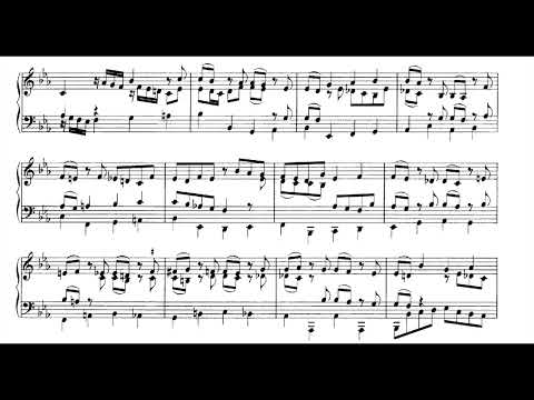 J. S. BACH - Prelude, Fugue & Allegro E-Flat Major BWV998 (Wanda Landowska)