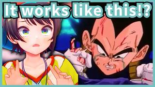 Subaru Finds Out How Vegeta Became A Super Saiyan 【Hololive / Eng Sub】