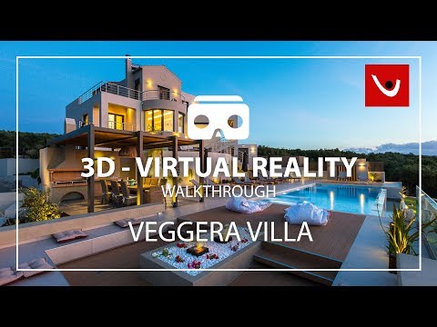 Veggera Villa Chania | Virtual Reality 3D Tour | Unique Productions