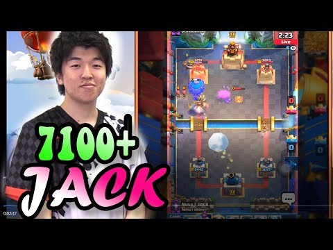 🔥JACK 7100+ gameplays👈 Balloon Cycle DECK - Clash Royale