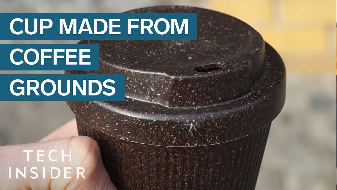 Coffee-waste mugs process