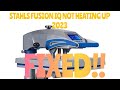Stahls' Hotronix Fusion IQ  Wire Burnt Out, Circuit Board Needs Replacement Its Not Heating Up