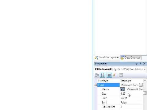 Learning VB.NET (Visual Basics) tutorial 1 - Introduction to the design enviroment and Hello World