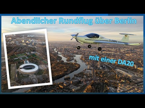 Evening sightseeing flight over Berlin ✈ including Tempelhof, Charlottenburg, Spandau & Tegel