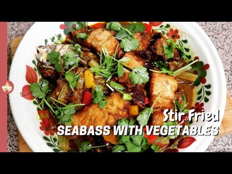 Sizzling Seabass Stir-Fry: A Spicy & Aromatic Seafood Adventure πΆοΈπ - Pabs Kitchen