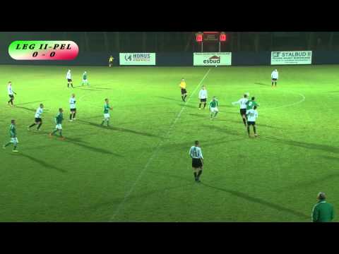 Skrót meczu Legia II Warszawa-Pelikan Łowicz.07.11.2014r.