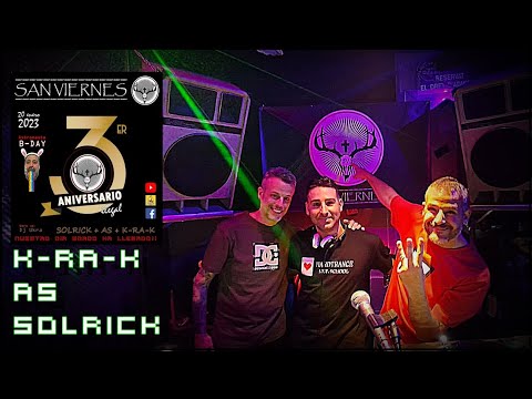 3er aniversario ilegal San Viernes. remember oldschool  20-01-23 djs. k.ra.k  As  Solrick