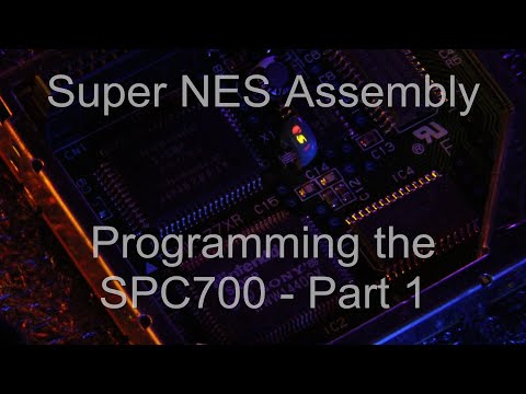 Sound on the SNES 1/ Super Famicom: the SPC700 - 6502 assembly Lesson P27