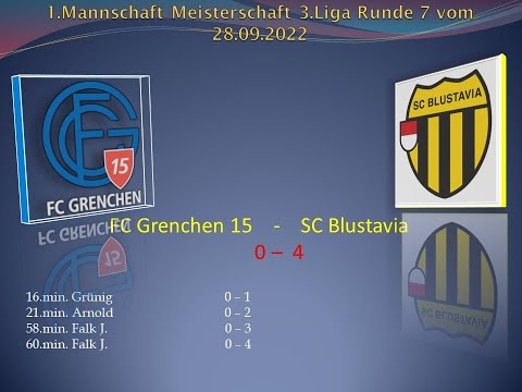 1.Mannschaft Meisterschaft 3.Liga FC Grenchen 15 - SC Blustavia