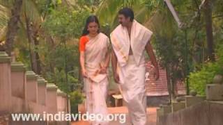 Couple in traditional  attire 