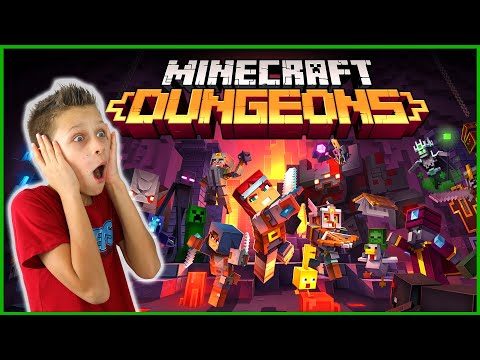 OMG!! My Epic Minecraft Dungeons Reaction